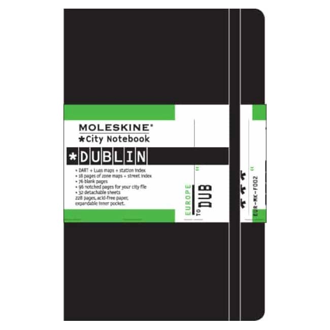 Een City Notebook DUBLIN ** zonder recht van retour ** koop je bij Moleskine.nl